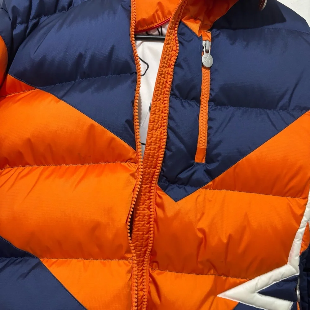 Perfect Moment orange and blue puffer Size Youth 14